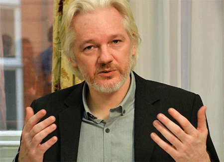 Julian Assange cumple tres años refugiado Assange cumple tres años de encierro